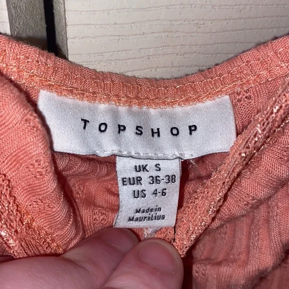 NWT Topshop Lace Cropped Tank - Picture 2 of 3